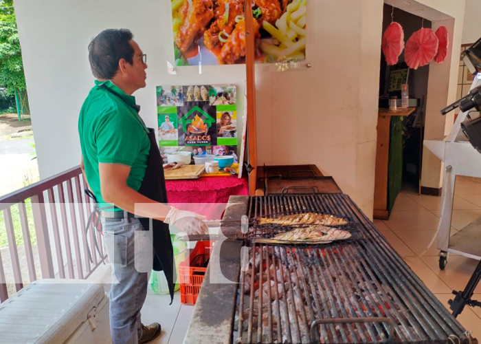 ¿Cómo son los pescados asados? En Managua se vende este platillo delicioso 