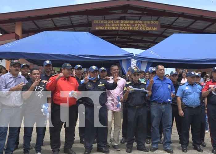 Rivas: Nueva unidad de bomberos fortalece la seguridad para las familias sanjuaneñas