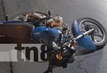 Por conducir de forma temeraria levantan en el aire a motociclistas en Managua