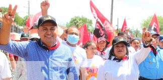 Foto: Lugareños de Nandaime salieron a las calles a festejar 44//19 aniversario de la Revolución Popular Sandinista /TN8