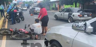 Foto: Accidente de tránsito en Carretera Norte, Managua / TN8