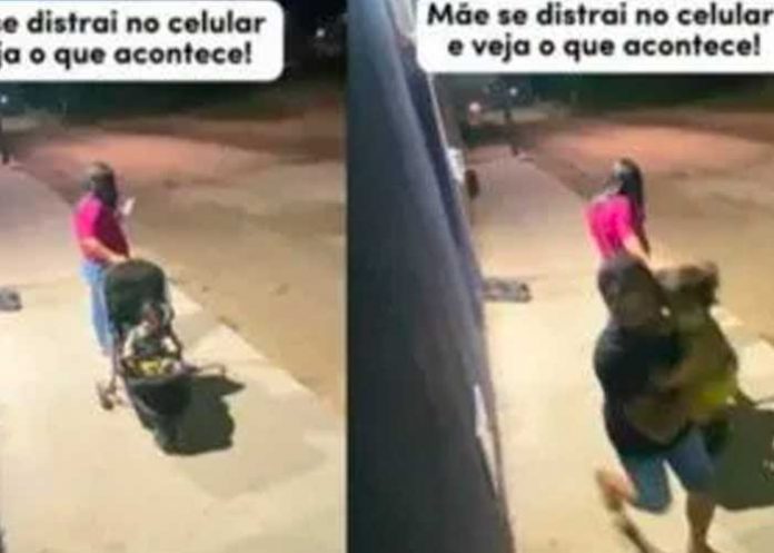 Pierde a su bebé por estar en el celular y se hace viral