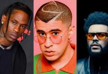 Bad Bunny, Travis Scott y The Weeknd lanzan tema musical 