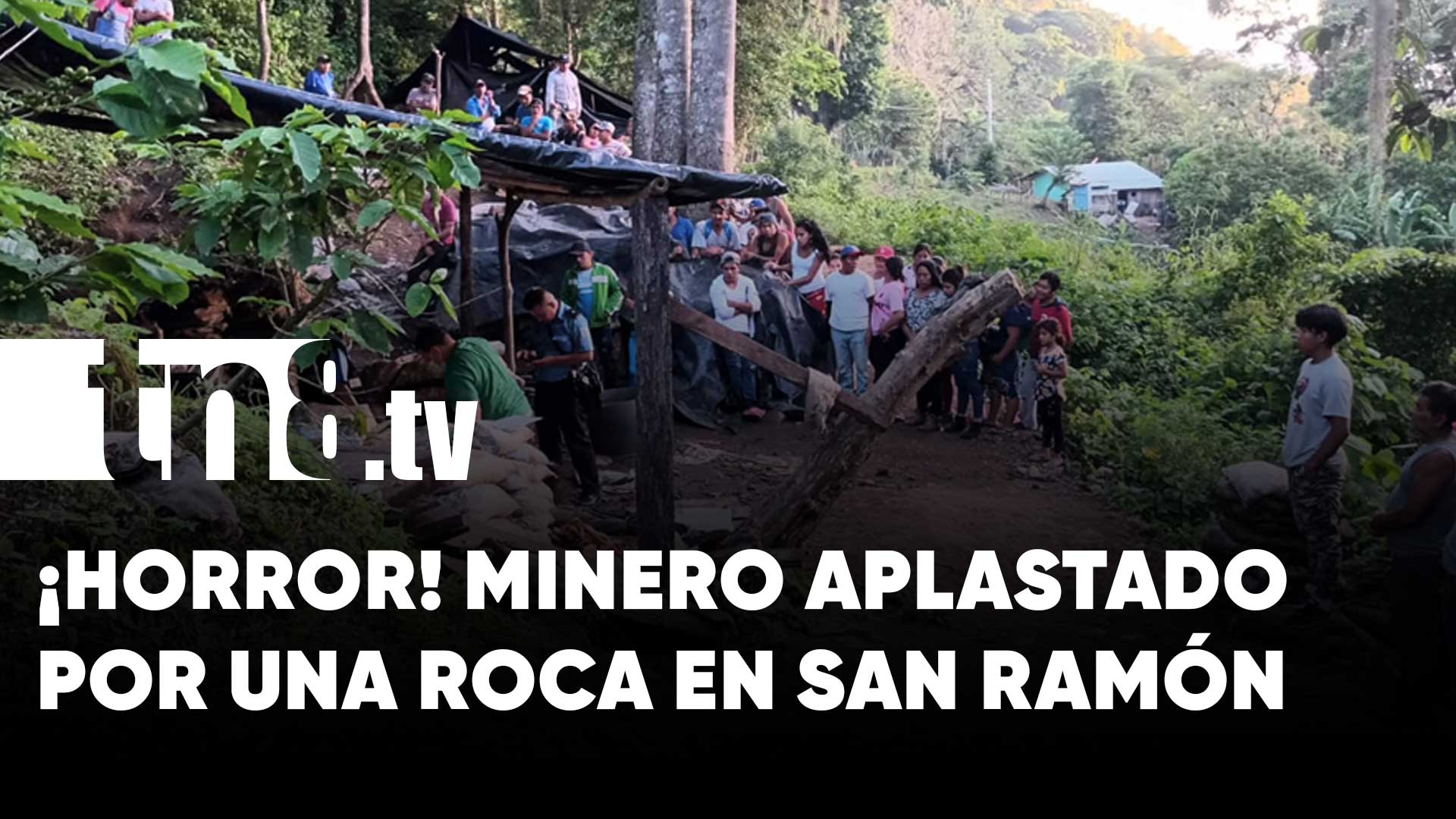 ¡trágico Destino Obrero Aplastado Por Gigantesca Roca En Mina