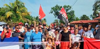 Foto: La Alcaldía municipal de Puerto Cabezas, entregó 400 metros lineales de calle de concreto hidráulico a las familias de la Ciudad de Bilwi/TN8