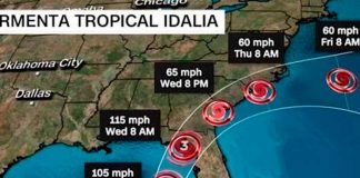 Declaran estado de emergencia en EE.UU por tormenta tropical Idalia