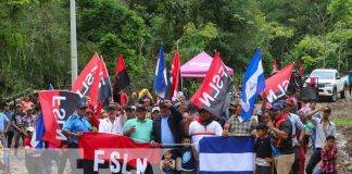 Foto: Gobierno entrega puente a comunitarios de san Marcos de Nasawe en Siuna / TN8