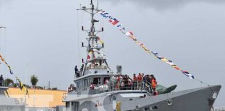 Foto: Rinden homenaje a héroes y mártires de la Fuerza Naval / TN8