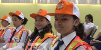 Foto: Policía Nacional y MINED instruyen a estudiantes de Jinotega sobre educación vial / TN8