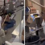 "Salado" Intentó asaltar tienda y le rompieron la 'jícara a punta de palazos'