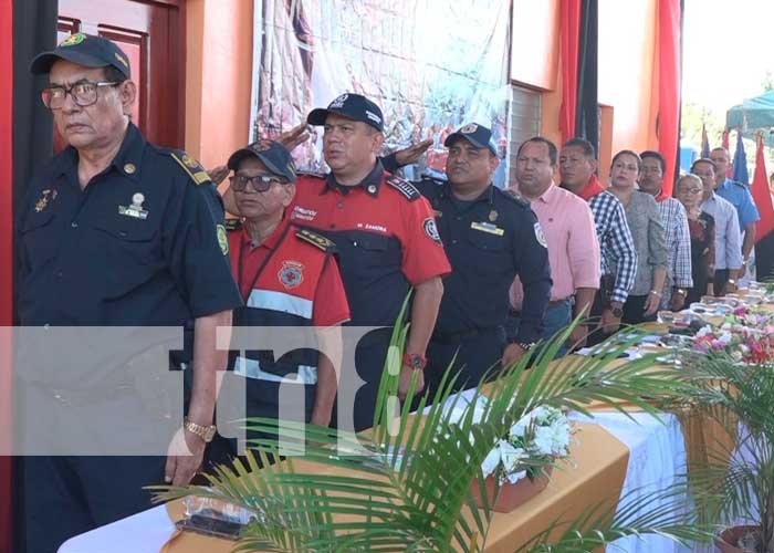 Foto: Nueva Estación de Bomberos es inaugurada en Matiguás; garantizando mayor seguridad a las familias nicaragüenses de la zona /TN8