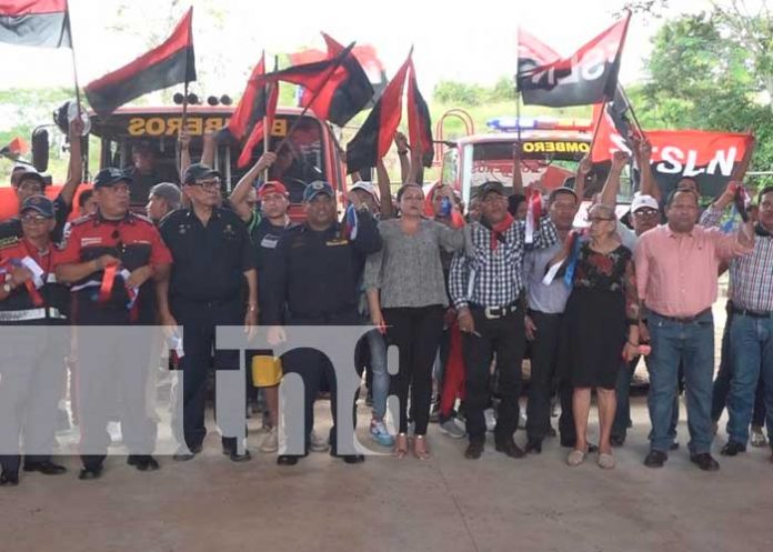 Foto: Nueva Estación de Bomberos es inaugurada en Matiguás; garantizando mayor seguridad a las familias nicaragüenses de la zona /TN8