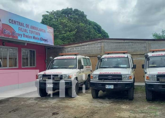 Foto: Nueva central de ambulancias en Managua / TN8