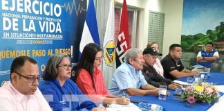 Foto: Anuncian el 3er Ejercicio Nacional Multiamenazas en Nicaragua / TN8