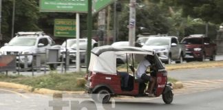 Foto: Imprudencias viales en Managua / TN8