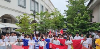 Foto: Celebración de la Juventud Sandinista en las calles de León / TN8