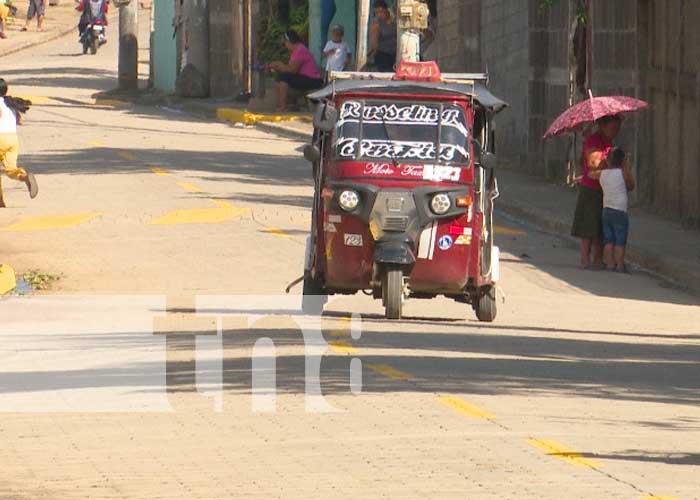 Familias de Ciudad Sandino disfrutarán de calles adoquinadas 