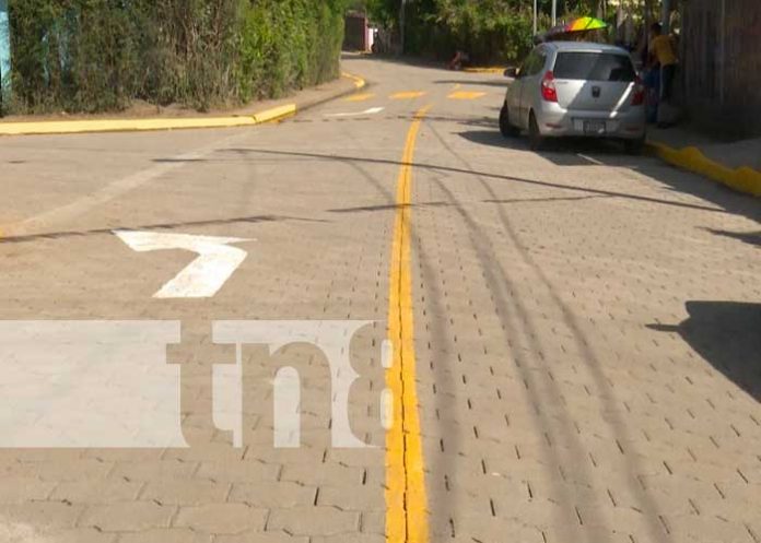 Familias de Ciudad Sandino disfrutarán de calles adoquinadas 