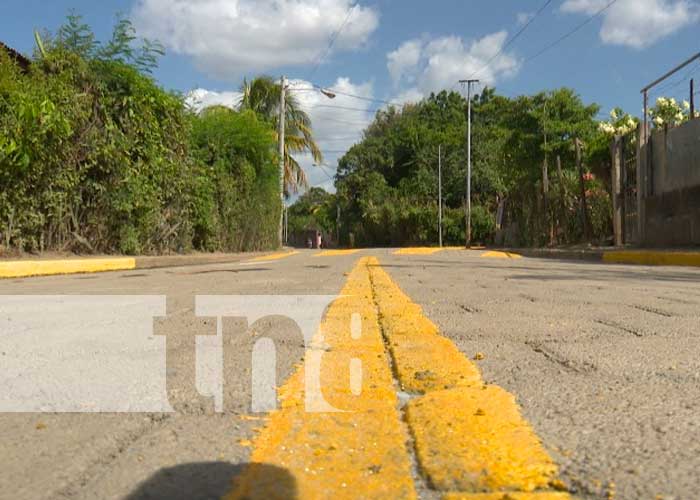 Familias de Ciudad Sandino disfrutarán de calles adoquinadas 