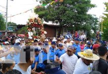 Foto: Tradición de Santo Domingo de Abajo en Managua / TN8