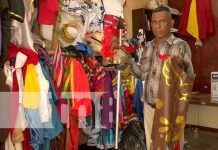 Foto: Emprendimiento con trajes folclóricos en Managua / TN8