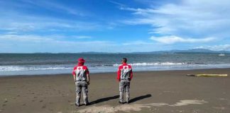 Foto: "Violentas olas" arrastraron a un alemán en Costa Rica/Cortesía