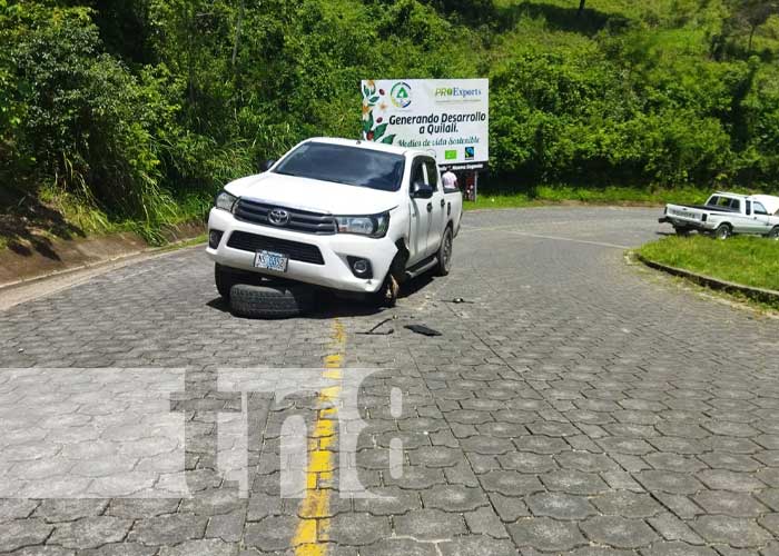 Foto: ¡Tremenda colisión! Deja daños materiales en Nueva Segovia 7 TN8