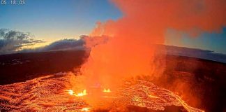 Impactantes imágenes de la erupción del Volcán Kilauea en Hawái