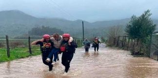 11 mil personas son evacuadas por las desastrosas lluvias en Chile