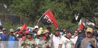 Foto: Familias visitan el primer campamento guerrillero en Estelí / TN8