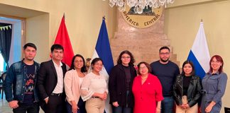 Encuentro con estudiantes Nicaragüenses en Rusia