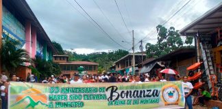 Foto:Actividades de celebración por el 34 aniversario del Municipio de Bonanza/Cortesía