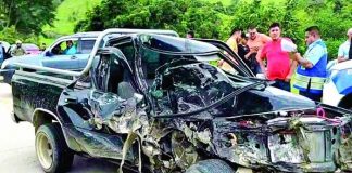 Foto: Aparatoso accidente de tránsito en Honduras/TN8