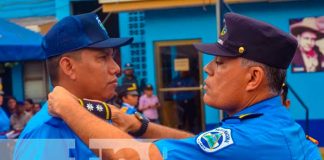 Foto: Nicaragua: Más agentes de la Policía Nacional reciben ascenso en grado / TN8