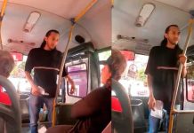 Ladrón lee un guion en un bus para asaltar a los pasajeros (VIDEO)