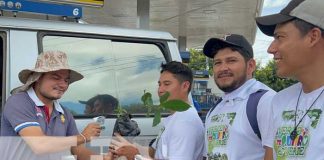 Foto: “Adopta un árbol” de la campaña “verde, que te quiero verde” en Juigalpa, Chontales/TN8