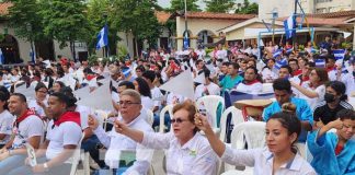 Foto: Ometepe y León le dan una grandiosa bienvenida al mes patrio / TN8