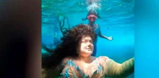 Foto: Conozcan a la sirena de talla grande que se hizo tendencia en redes sociales/ Cortesía