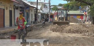 Foto: Mejoramiento vial en San Juan del Sur /TN8