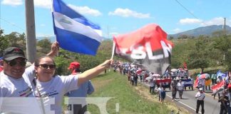 Foto: Patriotas rinden homenaje a héroes de Estelí /TN8