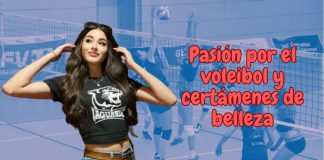 Foto: María José Rivera, profesional del voleibol y modelo nicaragüense