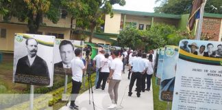 Foto: Inauguración del Paseo de los Héroes Defensores de la Soberanía en la UNA / TN8