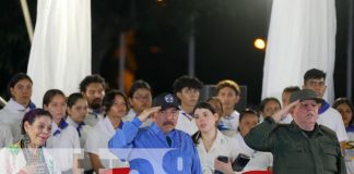 Foto: Presidente de Nicaragua, Daniel Ortega, en Desfile Patrio 2023 / TN8