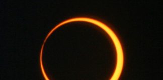 Foto: Eclipse anular de Sol