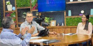 Foto: Entrevista al INTA Nicaragua en Estudio TN8