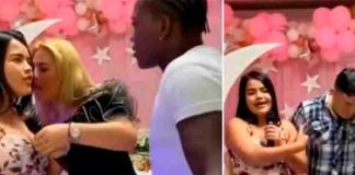 Expone a su mamá en una fiesta por ser la amante de su novio