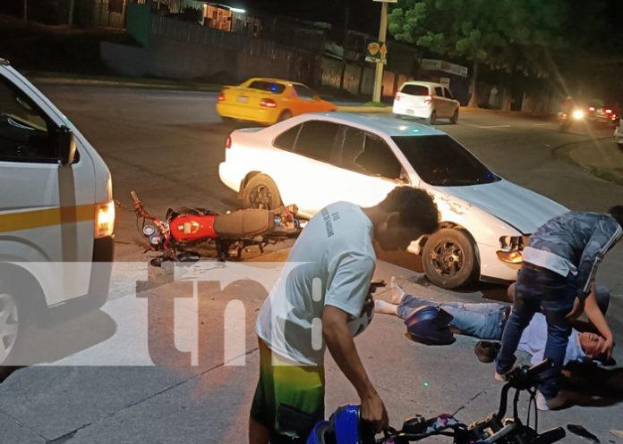 Debate sobre preferencia en accidente de tránsito en la Pista Suburbana, Managua