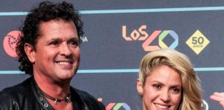 Foto: Shakira sorprende a Carlos Vives en medio de un concierto: "Nada supera esto"/Cortesía