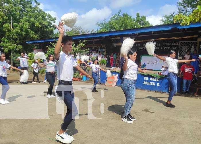 Managua: Colegio René Shick conmemora el día de la Resistencia Indígena, Negra y Popular