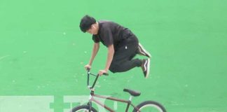 Foto: Apasionados por el deporte extremo participan en competencia de BMX en Managua/TN8